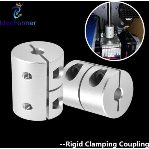 3D Printer T8 Lead Screw Rigid Shaft Coupler D20L25 5x8mm Motor Clamping Coupler Connector For CR10 Ender 3 Ender 5 Sapphire pro