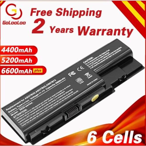Golooloo AS07B31 Laptop Battery for Acer Aspire 7730G 7735Z 7738 8730G 8920 6930 5935 5920 5910G 5715 5530 5315 5520