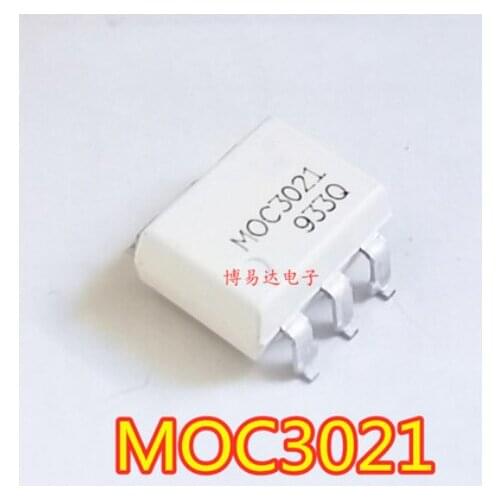 Free Shipping 100pcs MOC3021 SOP-6 MOC3021SR2M