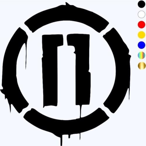 CK20011# funny Russian band vinyl car sticker waterproof car decal stickers on car truck bumper rear window