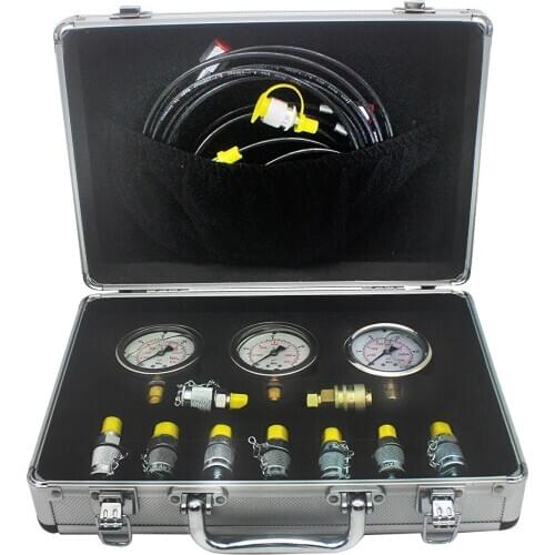 Excavator Parts Hydraulic Pressure Gauge, Hydraulic Kit, Hydraulic Test Gauges Used for Excavators