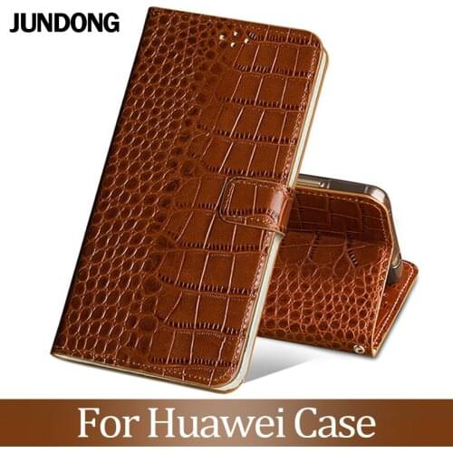 Flip Cases For Huawei P10 P20 P30 Mate 9 10 20 lite case Pro P Smart Y6 Case Cowhide Luxury Card slot wallet phone flip cover