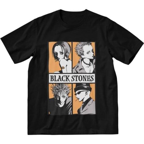 Nana Osaki Tshirt Men Graphic Tees Top 100% Cotton T Shirt Short Sleeve Anime Manga Yazawa Ai T-shirt Funny Tee Tops Gift Idea