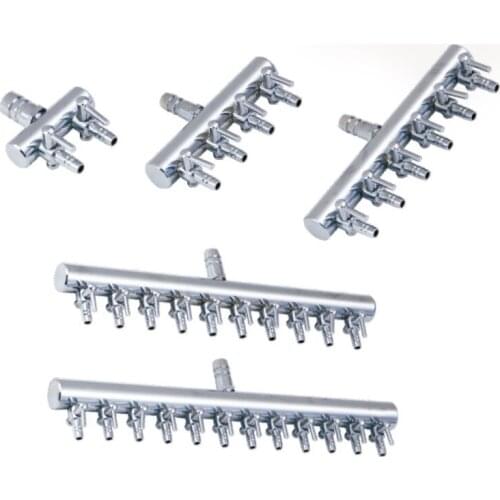 Aquarium gas volume control valve stainless steel air pump valve oxygen pum shunt air exhaust air distributor