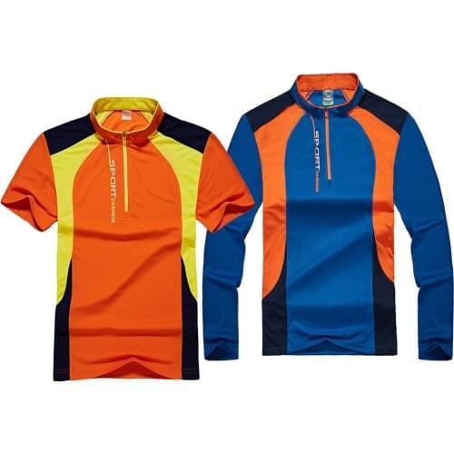 Men Summer Quick Dry T-shirt Outdoor Sport Top Sportswear Male Fitness Outdoor Running Trekking Hiking Clothing Training Shirt