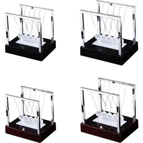 Newtons Cradle Kinetic Energy Toys Home Office Science Led Light Up Toys Funny Gadgets Novelty Antistress Toy Gifts