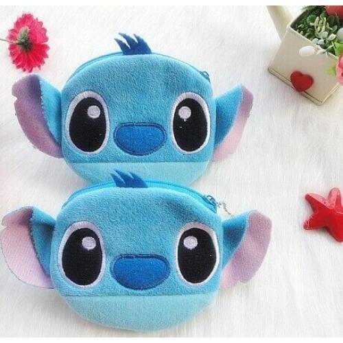 24pcs wholesale , Kawaii Plush Coin Bag , SIZE 11CM Gift Coin Purse , key chain Coin Pouch