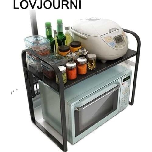 Cuisine Organisateur Kuchnia Organizer Adjustable Microwave Shelf Cocina Organizador Mutfak Kitchen Storage Rack Holder