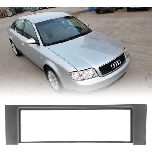 1 DIN Radio DVD Fascia Dash Plate Panel Frame Cover Replacement For A3 8L A6 4B SEAT Toledo SEAT Leon Car Styling