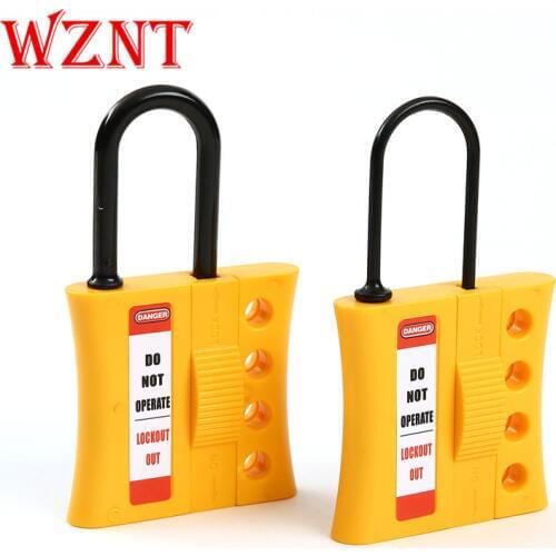 Industrial safety 4-hole insulation buckle lock Nylon lock hook expander Energy isolation Shutdown maintenance LOTO safety lock