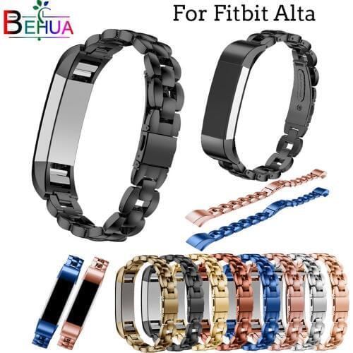Stainless Steel Watch Strap For Fitbit Alta Alta HR smart watch watchband Wristband Bracelet Replacement Strap band Accessories