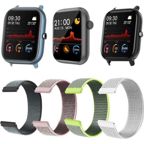 20MM Nylon Loop Straps For SITLOS P8 Pro SE Plus Smart Watch Band Sport Wristband For SITLOS P8 Plus/V31/V23 Correa Bracelets