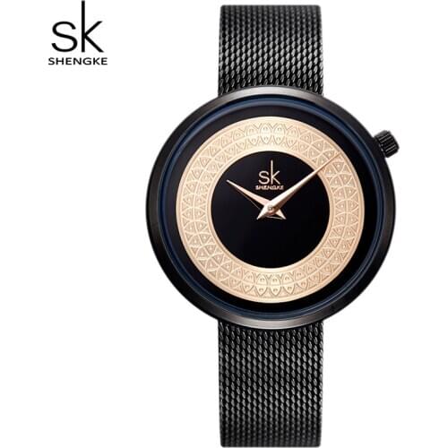 Shengke Women's Metal Watch
