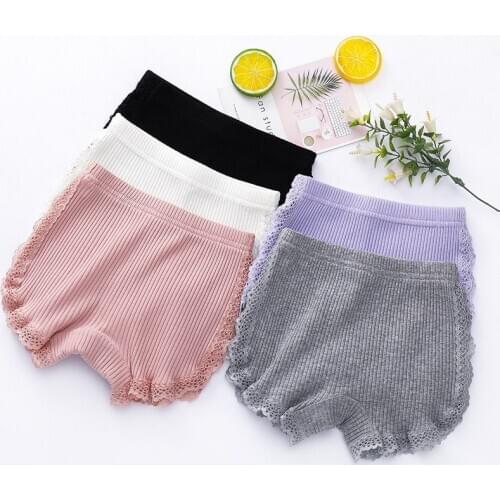 Girls' Safety Underwear Childrens Boxers Baby Boxers Summer Thin Bottoming Shorts
