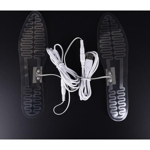 Outdoor 5V USB Electric Heated Insoles Foot Warmer Heated Shoes Pads