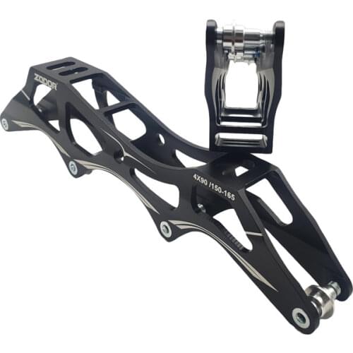 [ Highly Recommend ] 110mm 4 Wheels Inline Speed Skates Frame for Track Race Roller Skating Base 165mm 195mm Mounting Alloy CNC