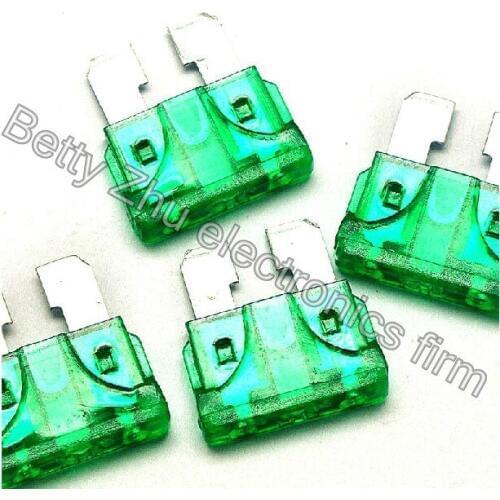 100PCS/LOT Car Insurance tube xenon lamp fuse 30A fuse Medium pieces