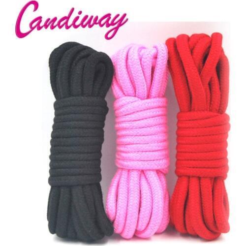 5M Fetish Alternative Sex Bondage Restraint Cotton Tied Rope Comfortable Sex products for couples Adult Game BDSM Roleplay