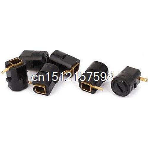 8mm x 7mm x 21mm Carbon Brush Holder 6pcs for Generic Electric Motor