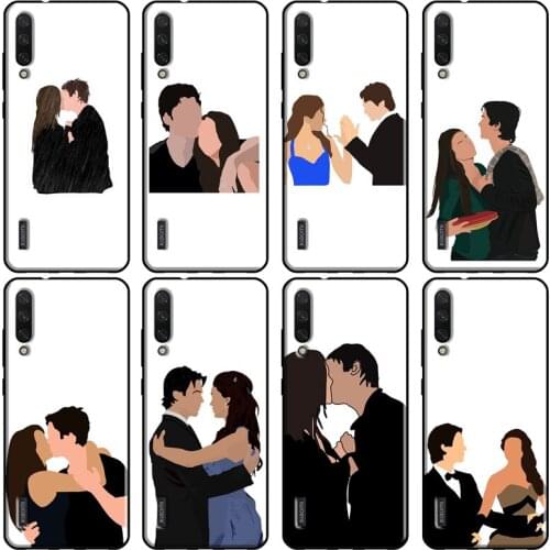 Elena Damon The Vampire Diaries Case For POCO X3 M3 F2 Pro Case For Xiaomi Mi 11 A1 A2 A3 Mi Note 10 Lite Mi 10T 9T Pro Coque