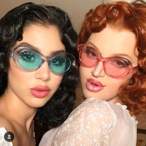 COOYOUNG Women's Sunglasses Transparent Glasses