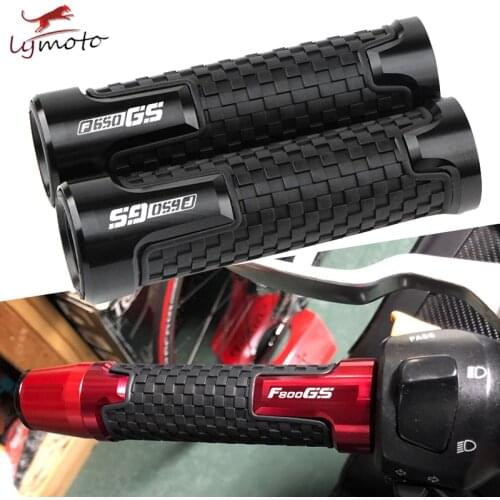 For BMW F650GS F700GS F800GS F650 F700 F800 GS Universal 7/8"22mm Motorcycle Anti-Slip Handle Bar Handlebar Rubber Hand Grips