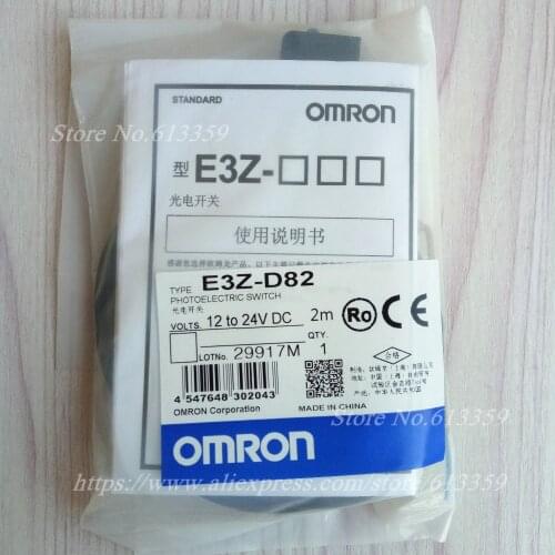 Omron E3Z-D82 PNP 8-50cm Photoelectric Switch Sensor New High Quality