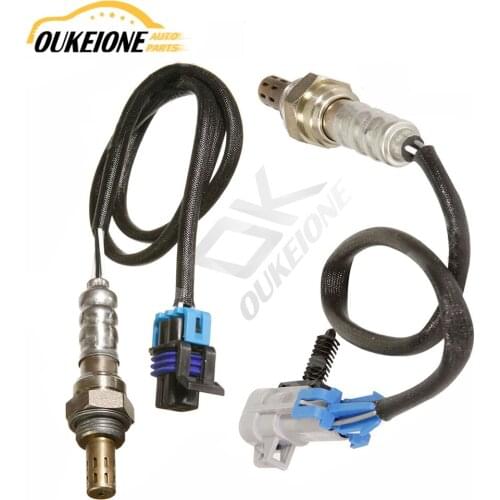 2Pcs 4 Wires Oxygen Sensor Upstream Downstream for Chevrolet Cobalt Chevrolet HHR Pontiac G5 Saturn Ion Vue 2.2L 2.4L Auto Parts