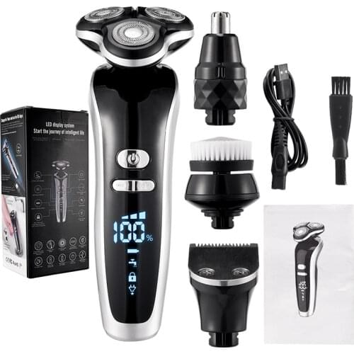 Electric Shaver 4D For Men Electric Hair Clipper USB Rechargeable Professional Hair Trimmer Hair Cutter for Men Adult Razor