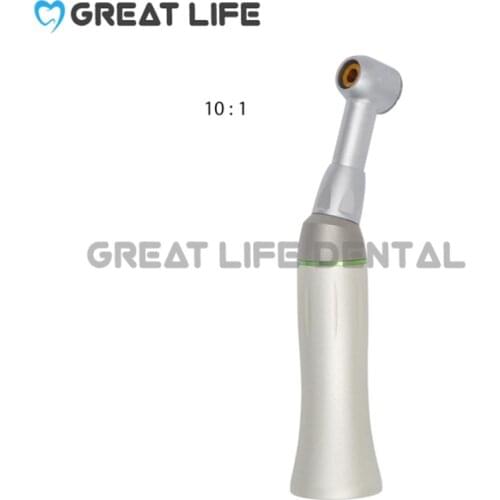 Nsk Style Push Button 60 Degree Endo Handpiece 10:1 Contra Angle Low Speed Dental Low Speed Handpiece Contra Angle Handpiece