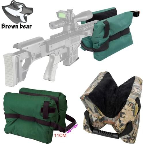 Unfilled Sand 600D Hunting Shooting Rifle Gun Accessories Bench Rest Target Bag Shooting Stand Gun Rest for Outdoor Sports