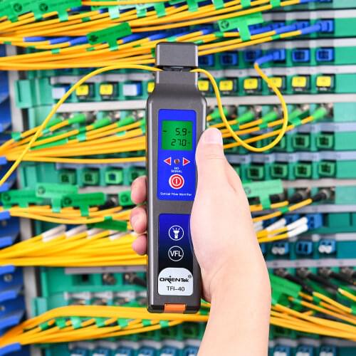 New High Quality TFI-40 Fiber Optic Identifier Live Fiber Optical Identifier with Built in 10mw Visual Fault Locator