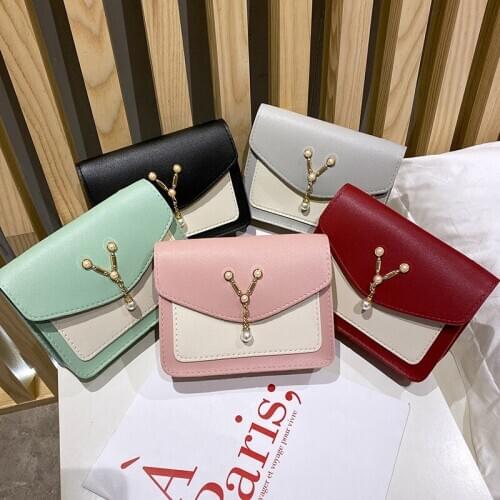 Bags for Women Luxury Designer Cover Tassel Chain Shoulder Small Square Bag Messenger Crossbody Bag Pearl Cat Bolsa Feminina
