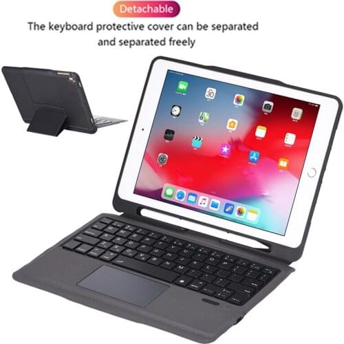 Luxury Wireless Bluetooth Detachable Keyboard Case For ipad Pro 11 2018 2020/AIR 4 10.9 With Pen Slot Magnetic Touchpad Keyboard