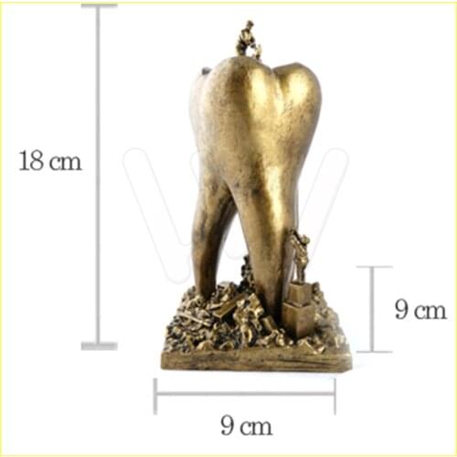 Dental Artware Teeth Handicraft Dentist Gift Resin Crafts Dental Clinic Decoration Furnishing Articles Creative Gifts Products