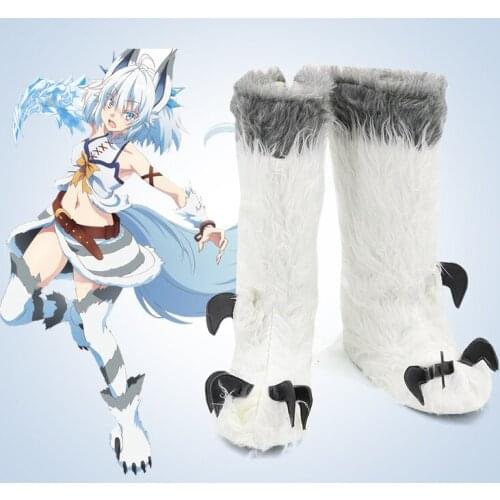 Unisex Anime Cos Redo of Healer Kaifuku Jutsushi Setsuna Cosplay Costumes Boots Shoes Halloween Christmas Party Custom Made