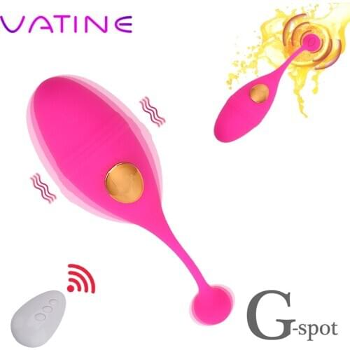 VATINE 10 Speed Dildo Vibrator Sex Toys for Women Clitoris Stimulation Wireless Remote Vaginal Tighten Exercise Wearable