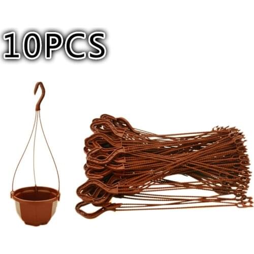 24/36cm Plant Hanger Durable Flowerpot Holder Hanging Flower Basket Hook Hanger Flower Pot Holder Garden Planter Hooks