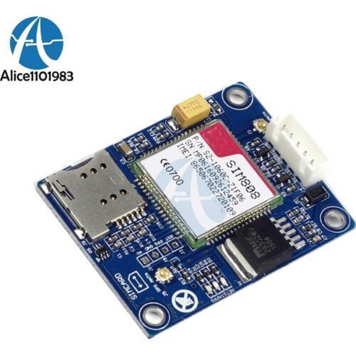 High Quality SIM808 Development GSM GPRS GPS Bluetooth SMS Module MINI SIM868 Board SIM868 Breakout Board 5V-18V