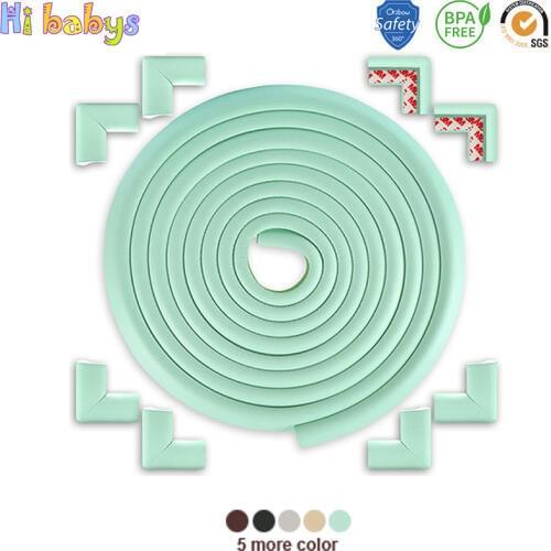 5M+8pcs Baby Safety Protector Table Corner Child Protection Edge Protection Cover Children Anticollision Edge & Corner Guards