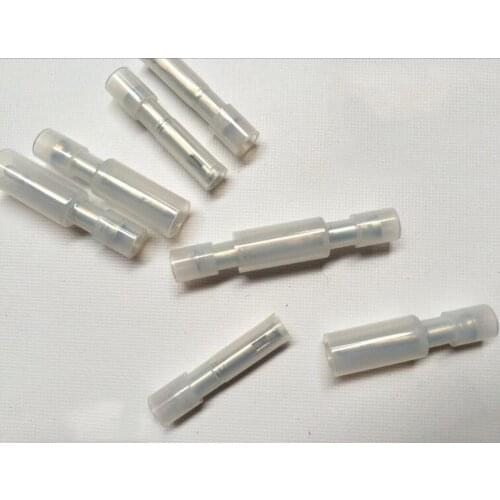 10Stes Bullet Terminal 0.5 Bullet Terminal Block Male and Female Terminal Cold Press Plug-in Terminal 0.5-0.75 Line