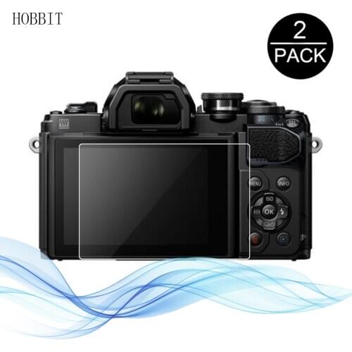 2Pcs 2.5D Glass For Olympus EM1 E-M5 E-M10 Mark II III E-PL9 E-PL8 E-PL7 E-P5 E-PL10 PEN-F TG-5 TG-4 TG-6 Camera Protective Film