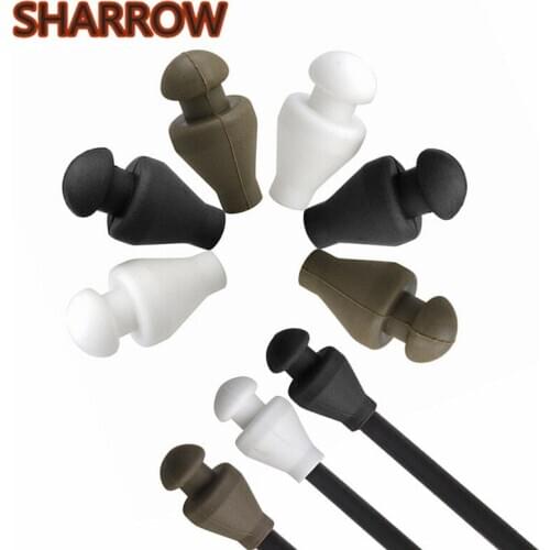 24/50pcs Archery Rubber Arrowhead Target Points ID6mm Tips Safety Target Broadhead For Arrow Shooting Practice Game Accessories