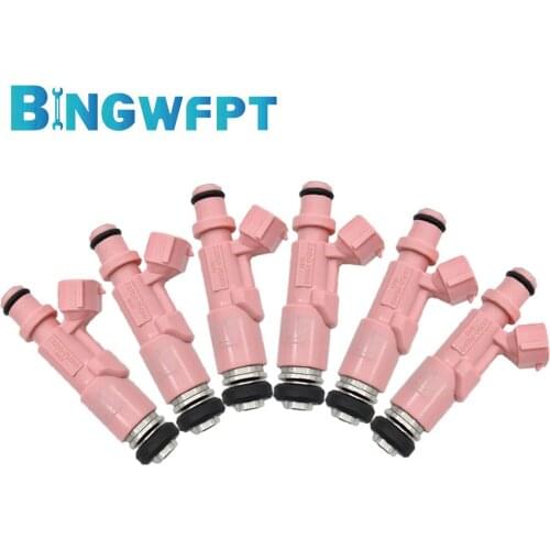 6x High Quality 23250-75080 23209-79135 for TOYOTA TACOMA AND 4Runner Tacoma Fuel Injectors