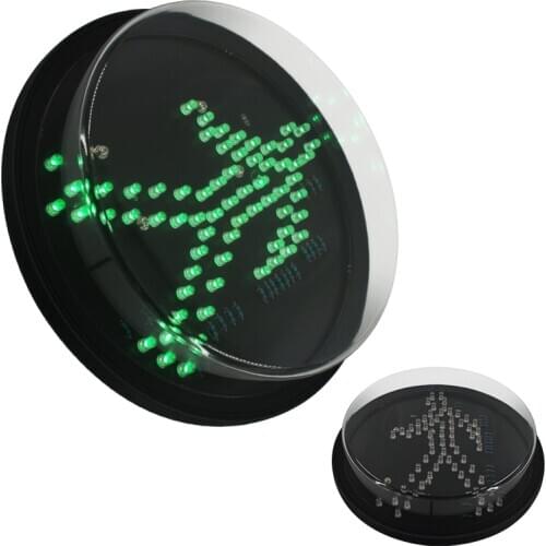 8inch Red Green Pedestrian Traffic Light Led Core For Zebra Crossing