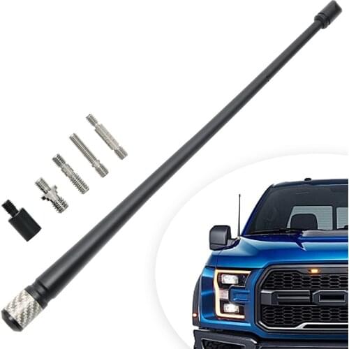 ABBREE Flexible Rubber Vehicle Antenna Car Radio Antenna Replacement Antenna for Toyota VW Audi Honda WRC Nissan Ford Mazda