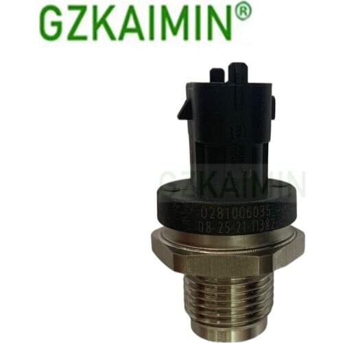 Sell Well Car Accessories OEM 0281006035 Common Rail Pressure Sensors For Bosch CR Fuel System Auto Parts