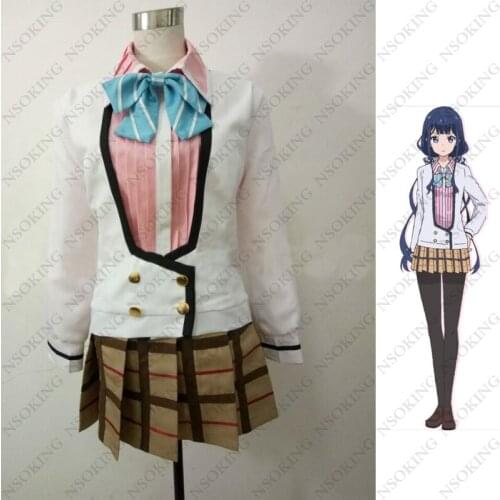 Masamune-kun no revenge Cosplay School Uniform Masamune-kuns Revenge Adagaki Aki Costume Custom Made