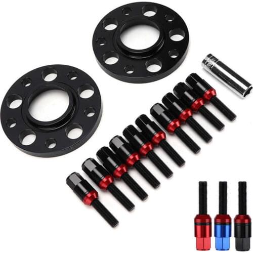 Wheel Lug Bolts 6061-T6 Aluminum Alloy Wheel Spacer Replacement for 1 3 5 6 7 8 Series Z3 Z8 M3 M5 for Car