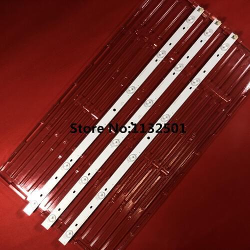 Kit 3 PCS 6LEDs 627mm LED backlight strip for Toshiba 32"TV SVT320AF5 32P1300 32P1400 32P1400VT 32P1400VE 32P1400D 32P2400VT